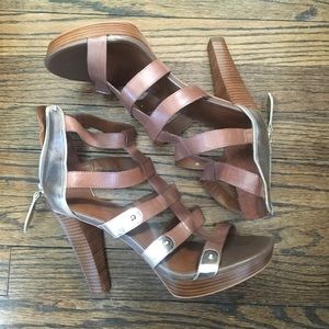 🔥Sexy AF Franco Sarto High-Heeled Gladiators